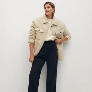 NWOT Creamy White Sherpa / Teddy Coat